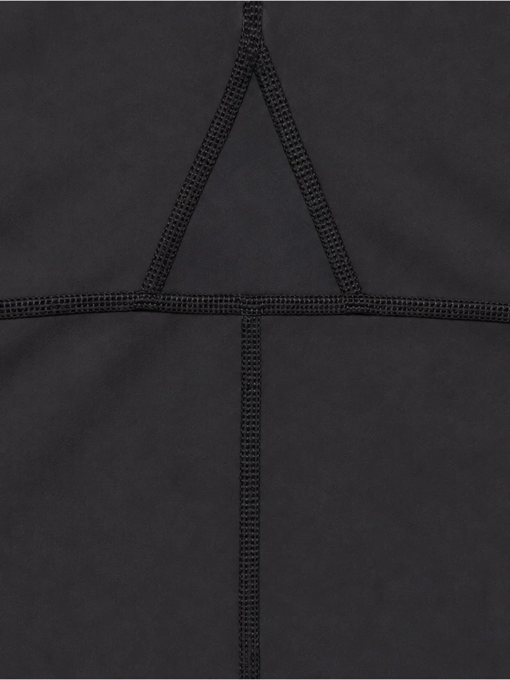 Lululemon Run Inspire Crop Leggings Black Reflective Mesh Size 4